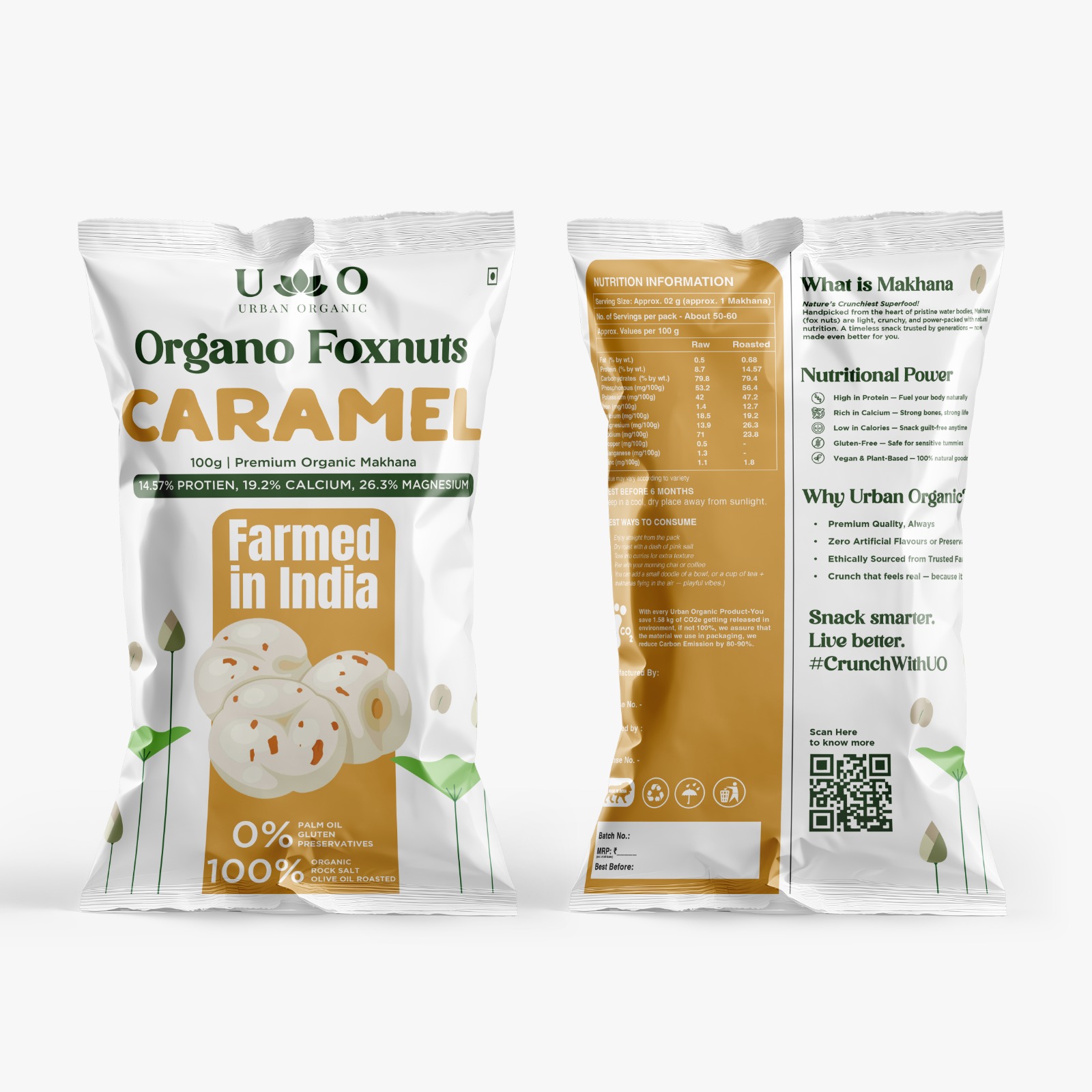 Orange Foxnuts Caramel