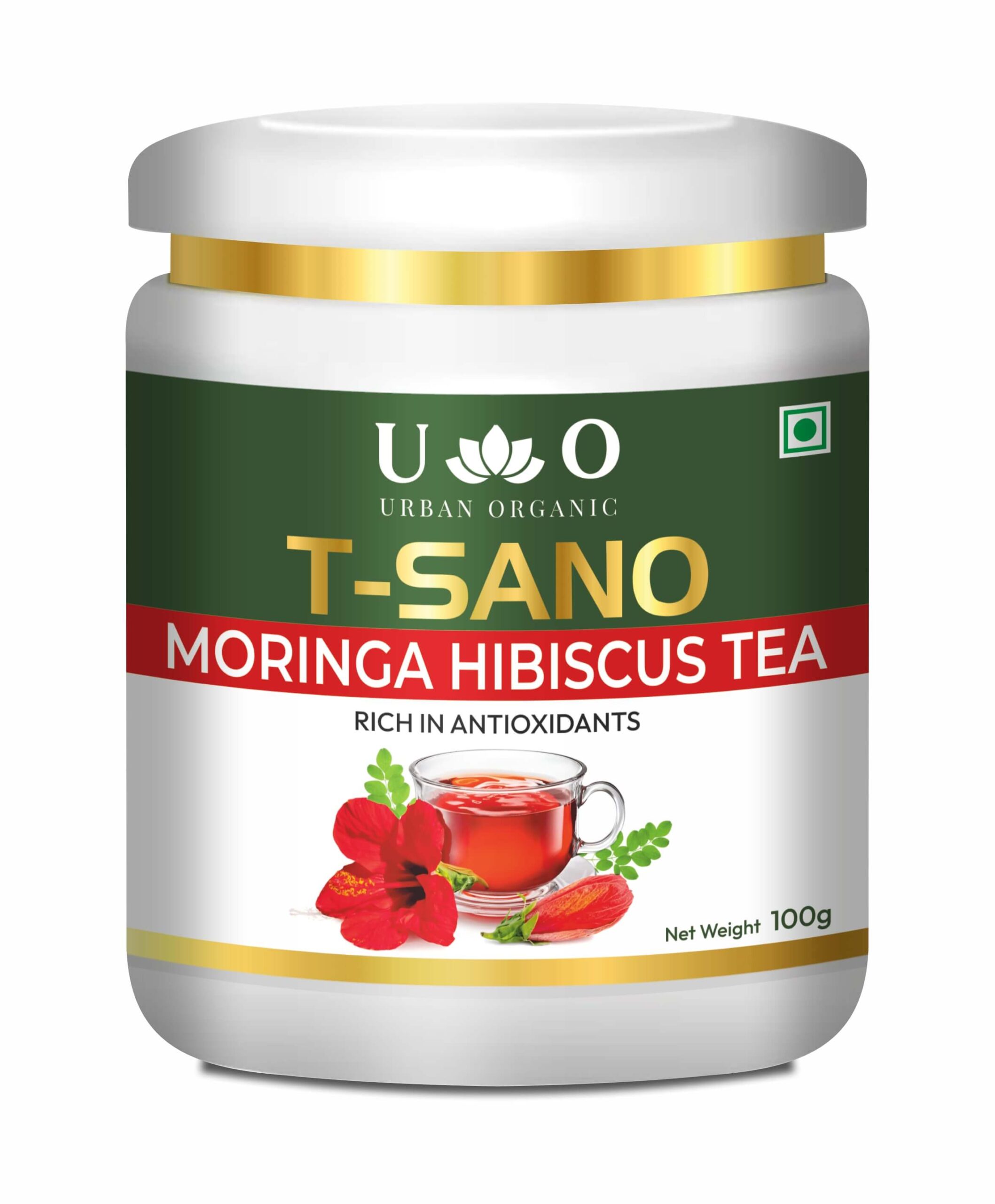 Moringa Hibiscus Tea 100g