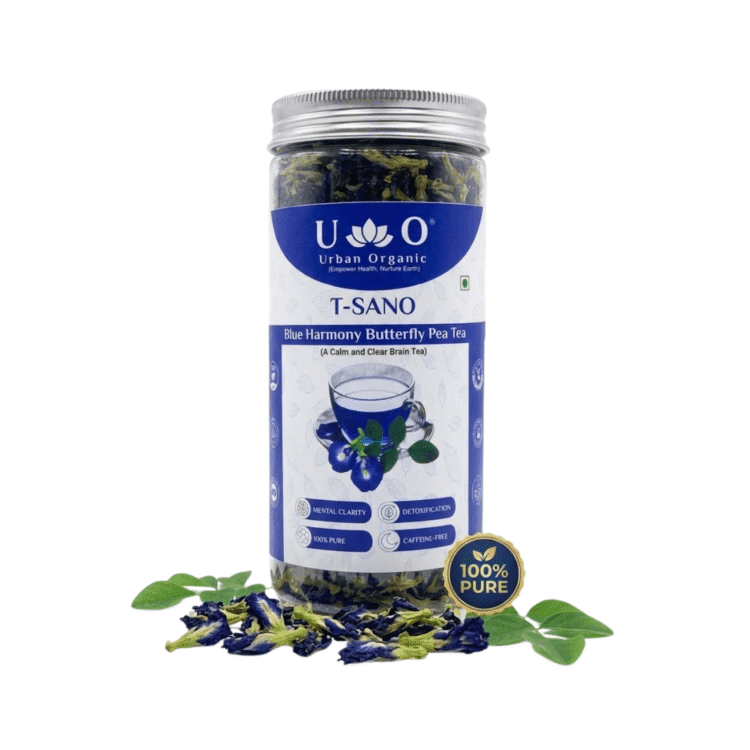 T-SANO Butterfly Blue Pea Tea 85g | Caffeine-Free