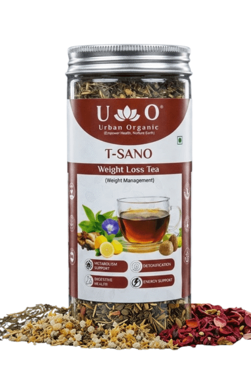 T-SANO Weight Loss Tea 110g | Slim Care Green Tea | Herbal Detox Green Tea | Loose Leaf Weight Management Tea | Fat Burning Green Tea for Men & Women
