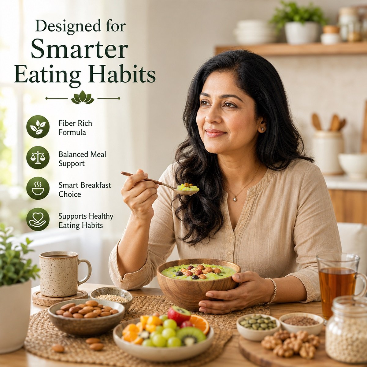 Buy 2 UshOdaya Multi Grain Nutri-Cereal Mix (450g Each) & Get 15% OFF | Healthy Breakfast Combo | Urban Organic - Image 5