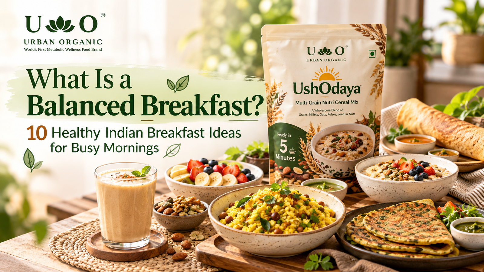 What Is a Balanced Breakfast? 10 Healthy Indian Breakfast Ideas for Busy Mornings