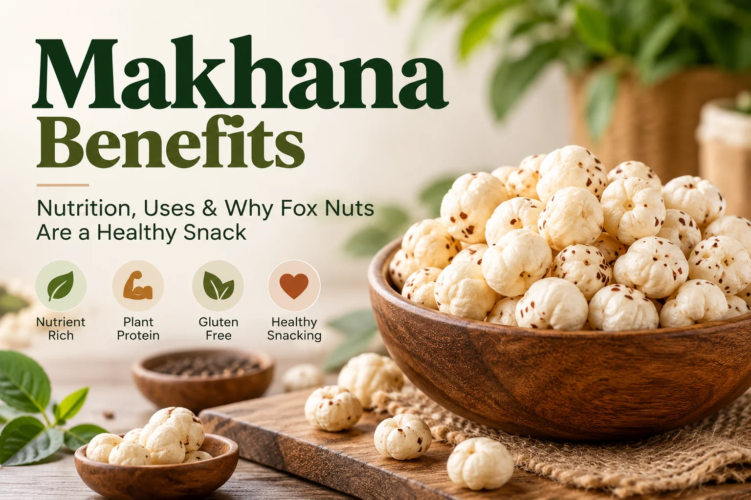 Makhana Benefits: Why Fox Nuts Are Becoming a Popular Healthy Snack